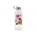 420ml Glass Bottle w Square White Patch