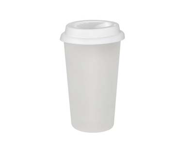 12oz Glass Coffee Tumbler