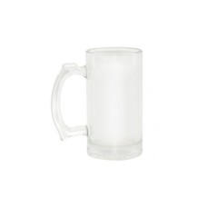 16oz Glass Beer Mug(Clear)