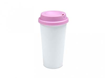 450ml Plastic Coffee Tumbler(Double Wall)