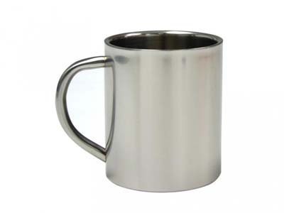 300ml Stainless Steel Mug(Silver)