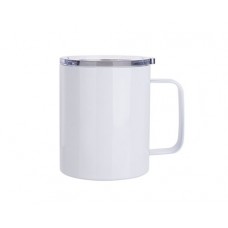 10oz/300ml Stainless Steel Coffee Cup(White)