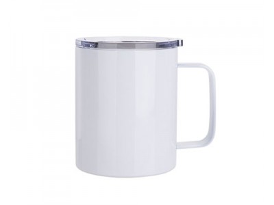 10oz/300ml Stainless Steel Coffee Cup(White)