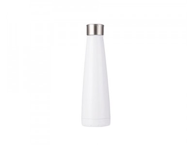 14oz/420ml Stainless Steel Pyramid Bottle(White)