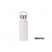 12oz/17oz/25oz Stainless Steel Bottle w Bamboo Lid(White)