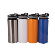 18oz/550ml Stainless Steel Flask w/ Portable Lid