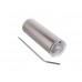 20oz/600ml Stainless Steel Tumbler with Straw & Lid(Silver)