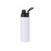 25oz/750ml Stainless Steel Flask w/ Portable Lid