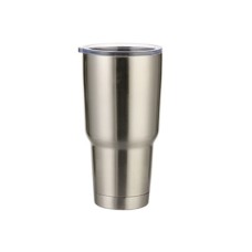 30oz Stainless Steel Tumbler(Silver)