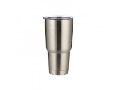 30oz Stainless Steel Tumbler(Silver)