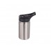 12oz/350ml Stainless Steel Flask  w/ Sports Straw Cap Flip Lid