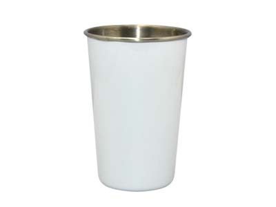 18oz Stainless Steel Tumbler(White)