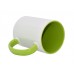 15oz Two-Tone Color Mug(Inside & Handle) Light Green