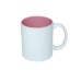 11oz Two-Tone Color Mug(Inside Only) Pink