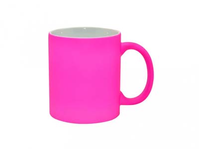 11oz Flare Mug (Frosted Matt,Purple Red)