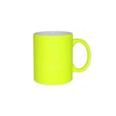 11oz Flare Mug (Frosted Matt,Yellow)