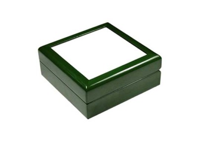 Jewelry Box (4"x4", Green)