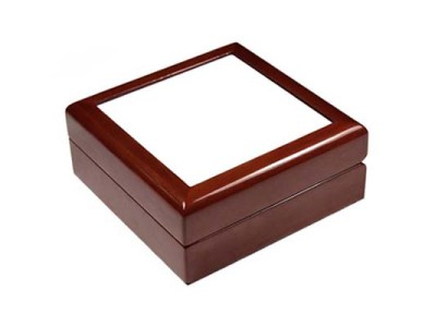 Jewelry Box (6"x6", Maroon)