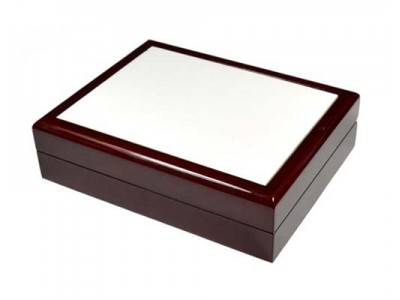 Jewelry Box (6"x8", Maroon)