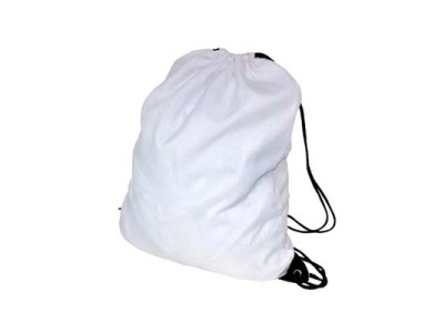 Drawstring Backpack(Poly,White)