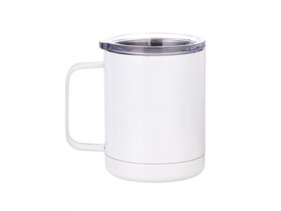 10oz/300ml Stainless Steel Coffee Cup(White)